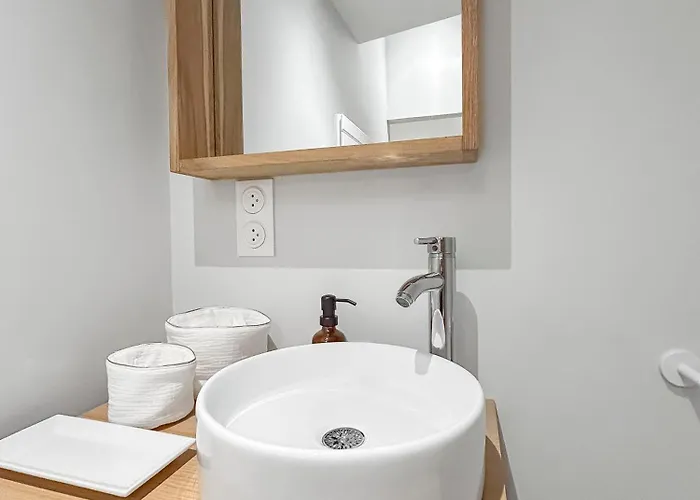 T2 En Centre-ville De アパート *